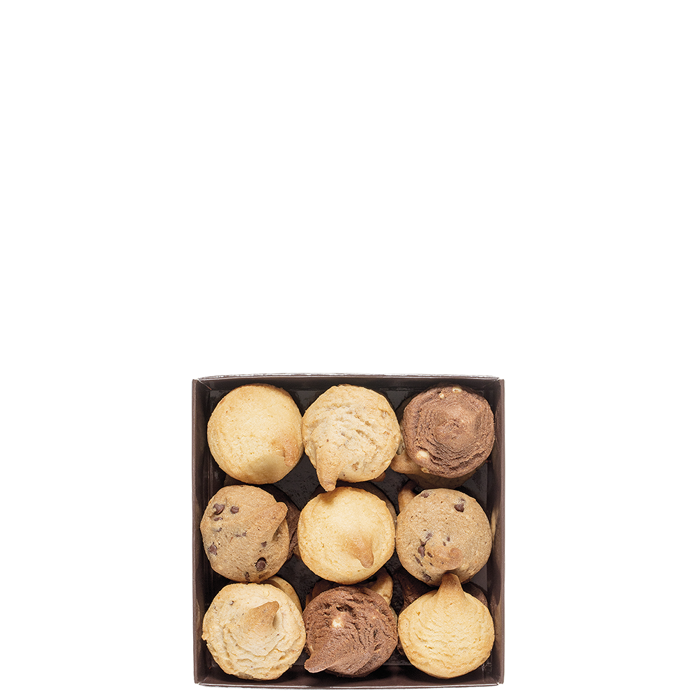 Nougat-Cookiehütchen